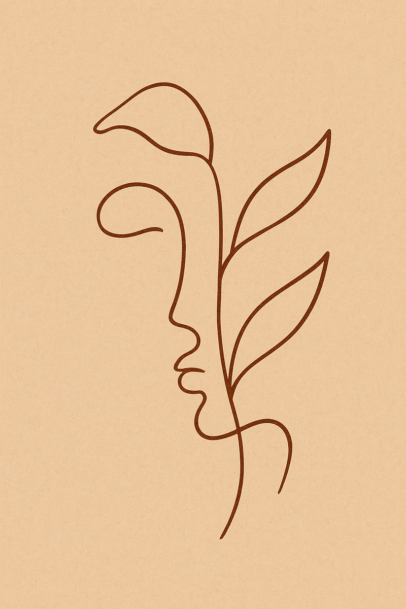 Floral Essence — Organic Line Study 7