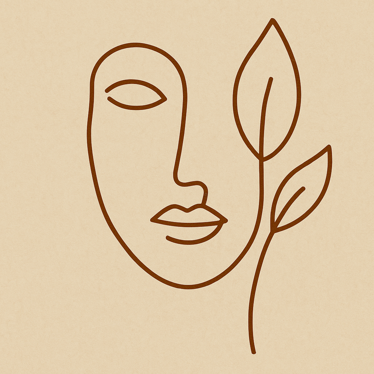 Tranquil Outline — Organic Line Study 2