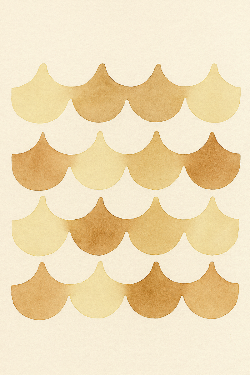 Coastal Clay Pattern — Scandi Clay Prints X