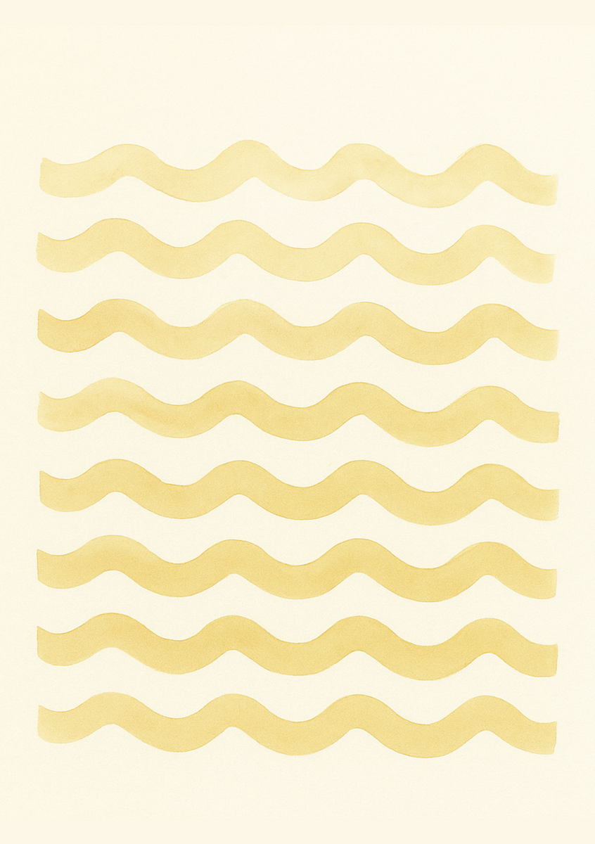 Coastal Wave Clay Pattern — Scandi Clay Prints XIV.