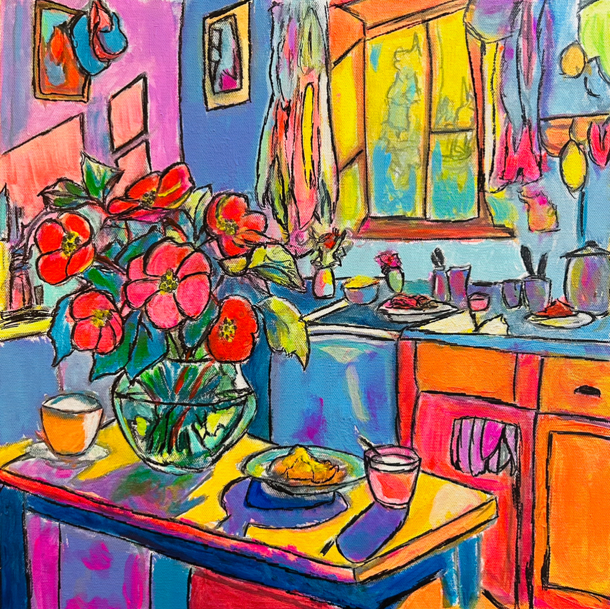 Kitchen flowers