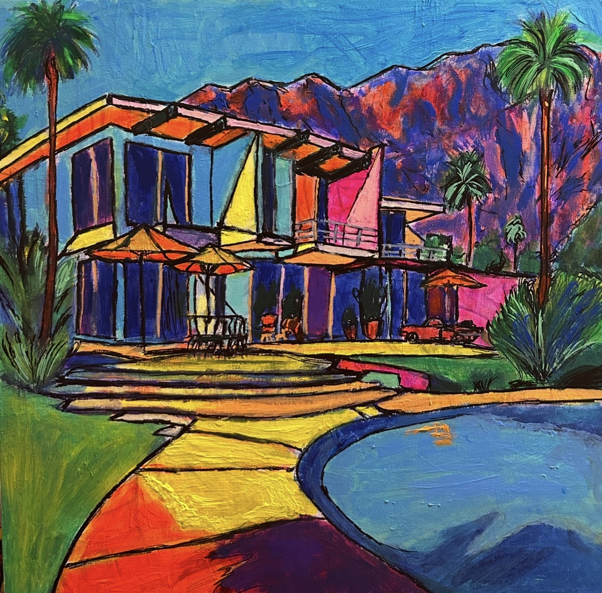 Desert Modern Pool House